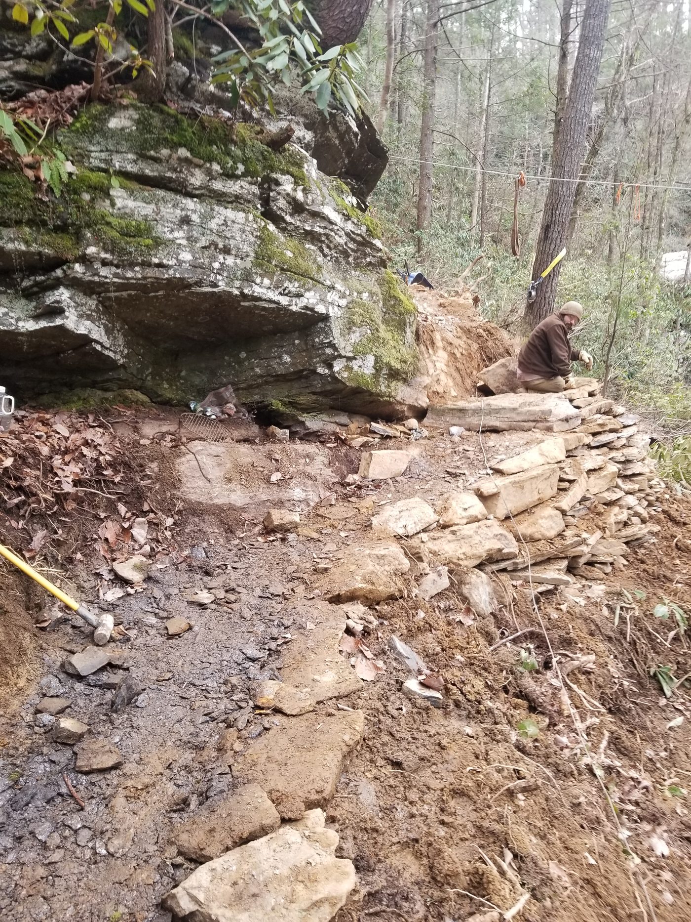 Panther Creek Falls trail